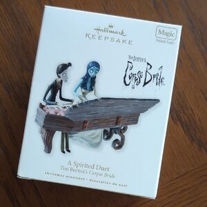 Hallmark Corpse Bride Ornament with Blue and Black Accents